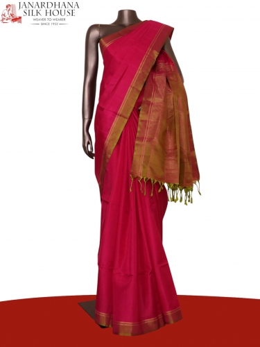 Designer Handloom Soft Silk Saree